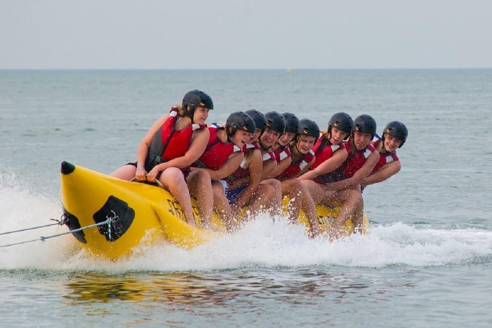 Barcelona: Inflatable Banana Boat Ride - Banana boat basics in Port Forum: what you’re actually paying for