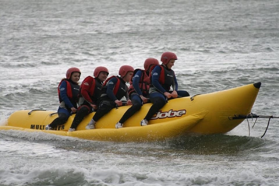 Barcelona: Inflatable Banana Boat Ride - Views from the water: the upside of going by sea