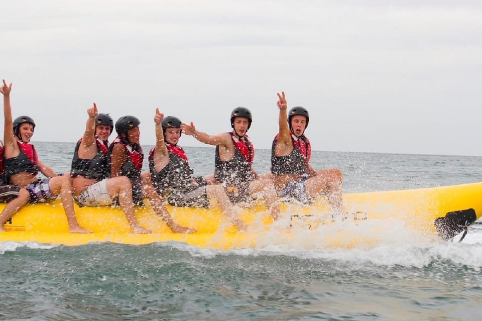 Barcelona: Inflatable Banana Boat Ride - Small-group dynamics (max 6): why it feels smoother