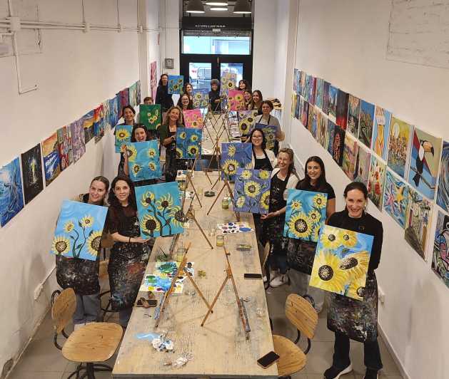 Barcelona: Learn to paint, sip wine, enjoy snacks & music - Key things to know before you book