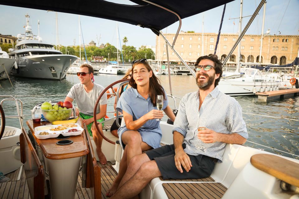 Barcelona: Light Brunch Sailing Experience with Drinks - Leaving Port Olímpic on the Bombon yacht