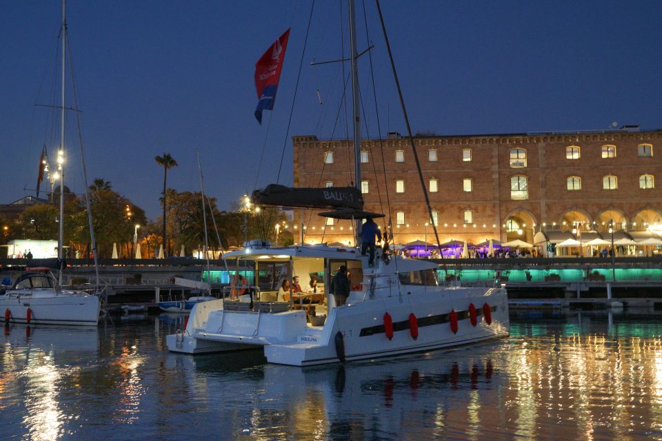 Barcelona: Lunch or Dinner on the Mediterranean Sailing Tour - Duration and flow: how not to feel rushed