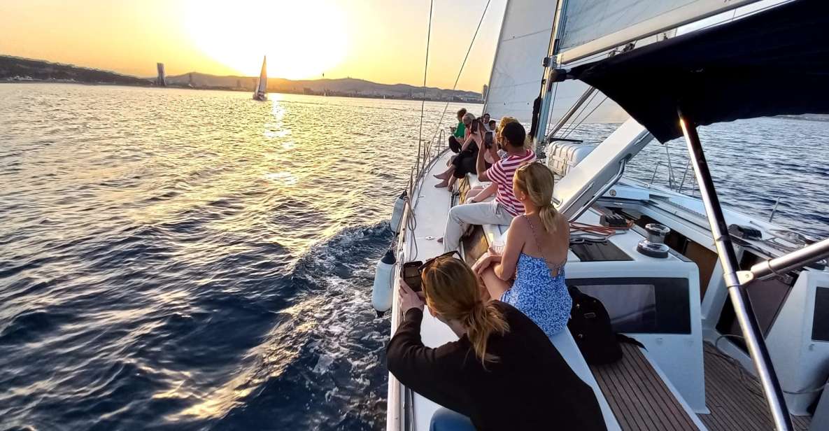 Barcelona: Luxury Private Sunset Yacht Cruise - Landmark Sightlines You Can Actually Appreciate