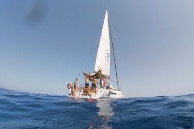 Barcelona: Mediterranean Sailing Experience with Open Bar - Up the Coast Toward Sagrada Familia: City Icons in the Distance