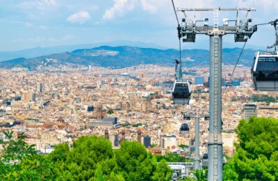 Barcelona: Montjuïc Cable Car Ticket with Audio Guide - Your smartphone audio setup: download first, headphones always