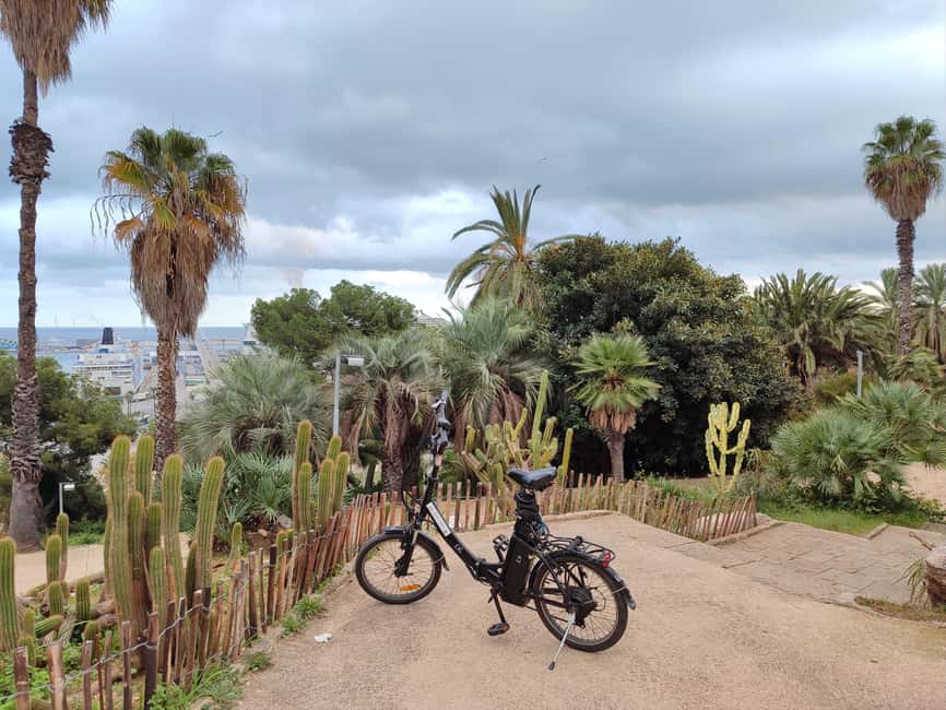Barcelona: Montjuïc e-bike adventure via port and Ciutadella - Climbing to Montjuïc Castle: fortress layers and 360° payoffs