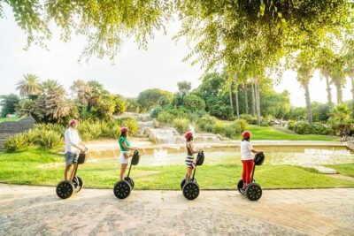 Barcelona: Montjuïc Segway Tour - Meeting point and first 20 minutes: what your start day feels like