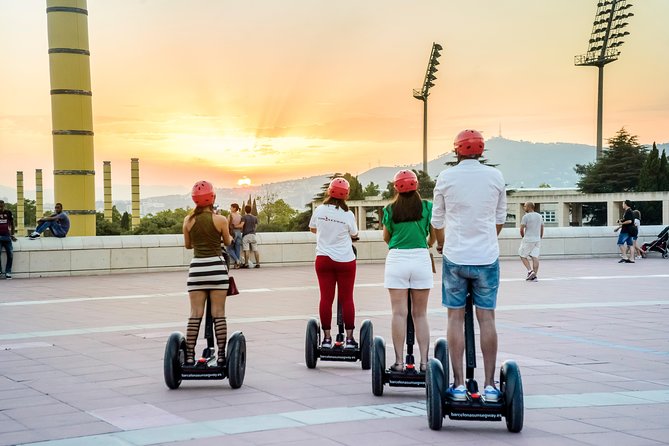 Barcelona: Montjuïc Segway Tour - Parc de la Ciutadella: palms, pavilions, and a fortress feel