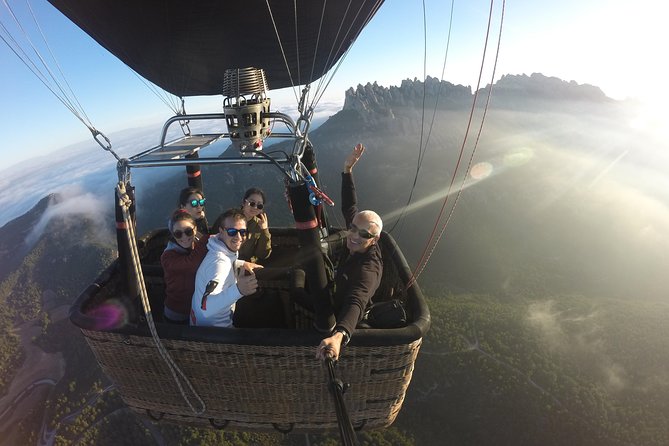 Barcelona: Montserrat Hot Air Balloon Ride with Champagne Toast - Early pickup from Barcelona: Hotel Regina and the morning math