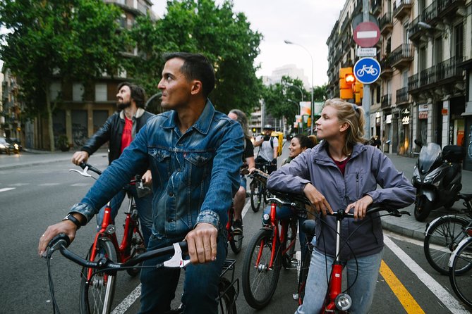 Barcelona Night Bike Tour with Local Tapas and Cava Stop - Ciutat Vella First: Getting Oriented in Old Town