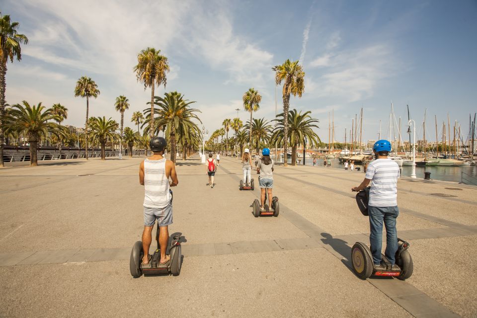 Barcelona: Old Port and Gothic Quarter Guided Segway Tour - Pace, group size, and how the hour really feels