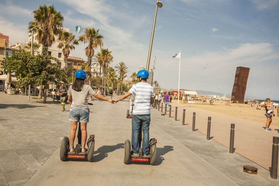 Barcelona: Old Port and Gothic Quarter Guided Segway Tour - Rolling into Barri Gòtic: Roman Wall energy and the cathedral area