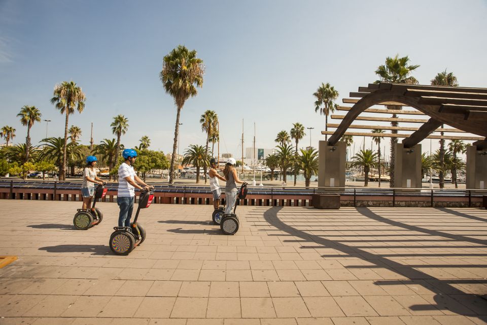 Barcelona: Old Port and Gothic Quarter Guided Segway Tour - Barceloneta and the coast: beaches, marina promenades, and sea-air pacing