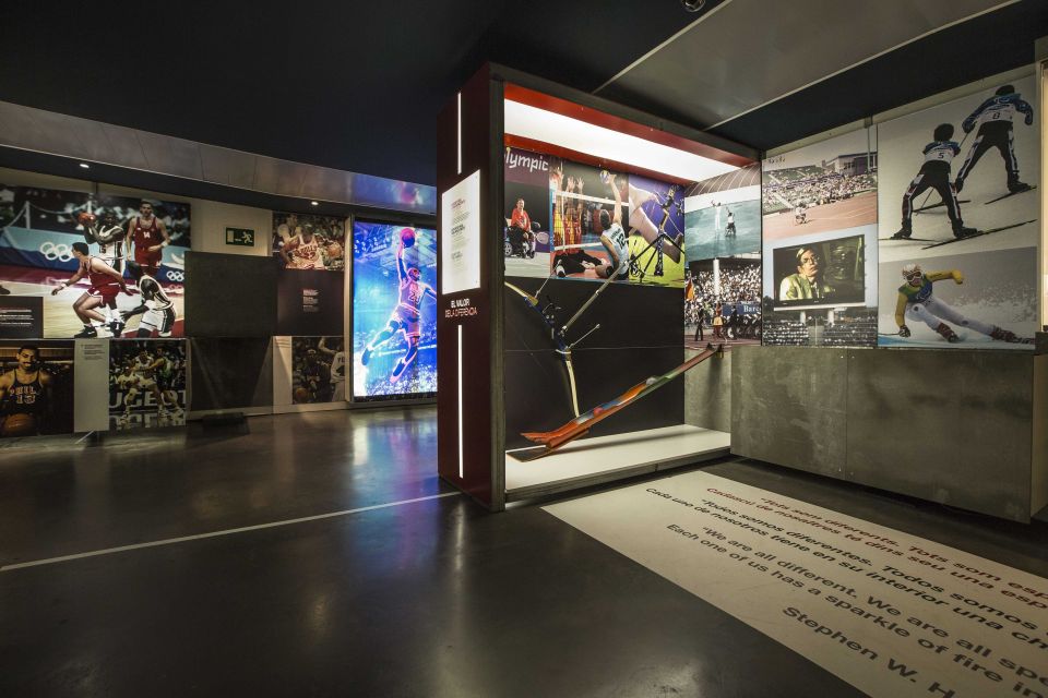 Barcelona: Olympic and Sport Museum – Sports Experience - Your first stops: the interactive sports space that works for everyone