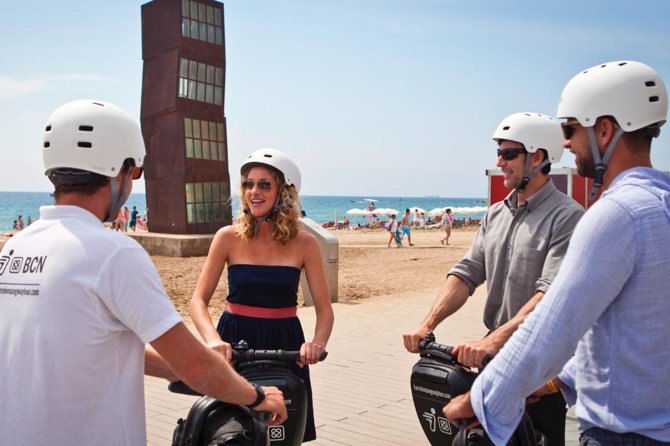 Barcelona: Olympic Segway Tour - Modern Segways, Old Port Views, and a Fast Start at Arc de Triomf