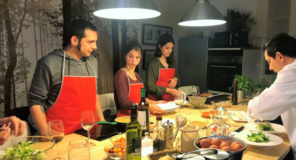 Barcelona: Paella Cooking Workshop and Market Tour - 10 tapas and wine: how the tasting helps you cook better