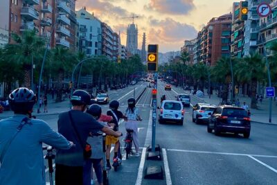 Barcelona Panoramic Escooter or E-Bike Tour - Route overview: what you’ll do between the beach and the park