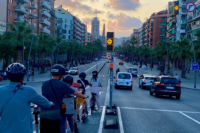 Barcelona Panoramic Escooter or E-Bike Tour - Route overview: what you’ll do between the beach and the park