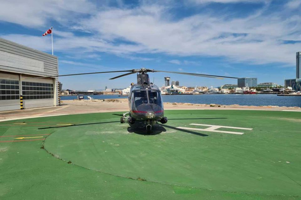 Barcelona: Panoramic Helicopter Flight & Boat Transfer - Key things to know before you go