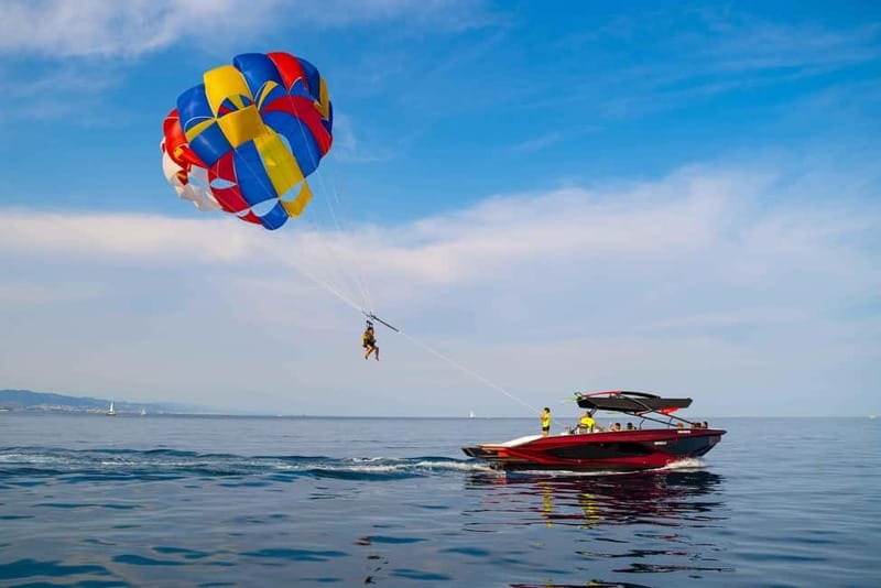 Barcelona: Parasailing magic flight and views above the sea - What You’ll See: Barcelona Coastline and the Mediterranean From Above