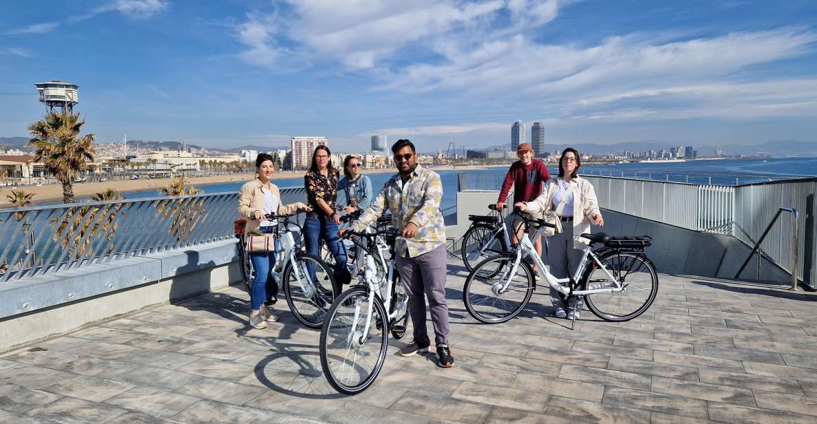 Barcelona Photo Highlights 4h Small Group eBike Tour - Port Olimpic Start: Ocean Bikes, a quick briefing, then you’re rolling
