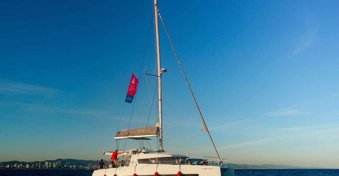 Barcelona: Private Catamaran Sailing with Drinks and Snacks - Onboard comfort: Terrace time, snacks, and drinks you don’t have to chase