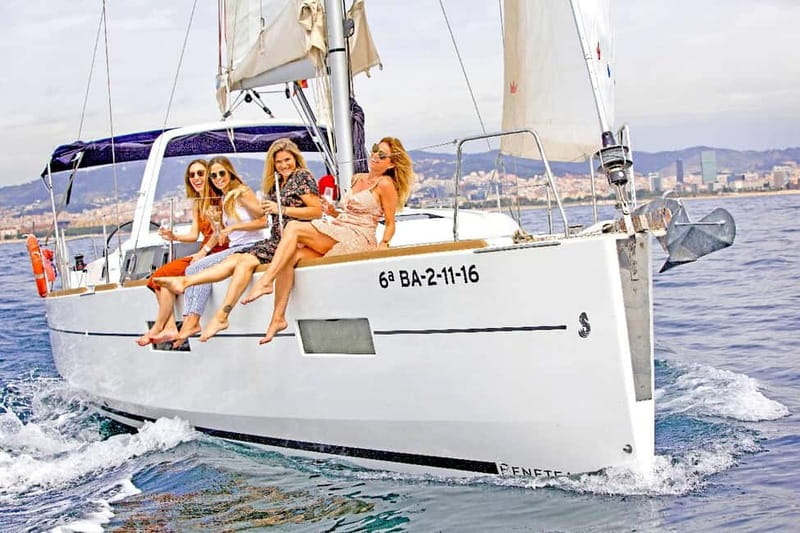 Barcelona: Private Sailing Trip with Drinks & Snacks (max 9) - Drinks, snacks, and the calm rhythm onboard