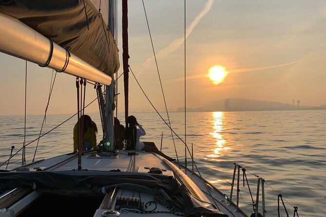 Barcelona Private Sunset Sailing with Drinks - Port Olímpic meet-up: where your captain starts the clock
