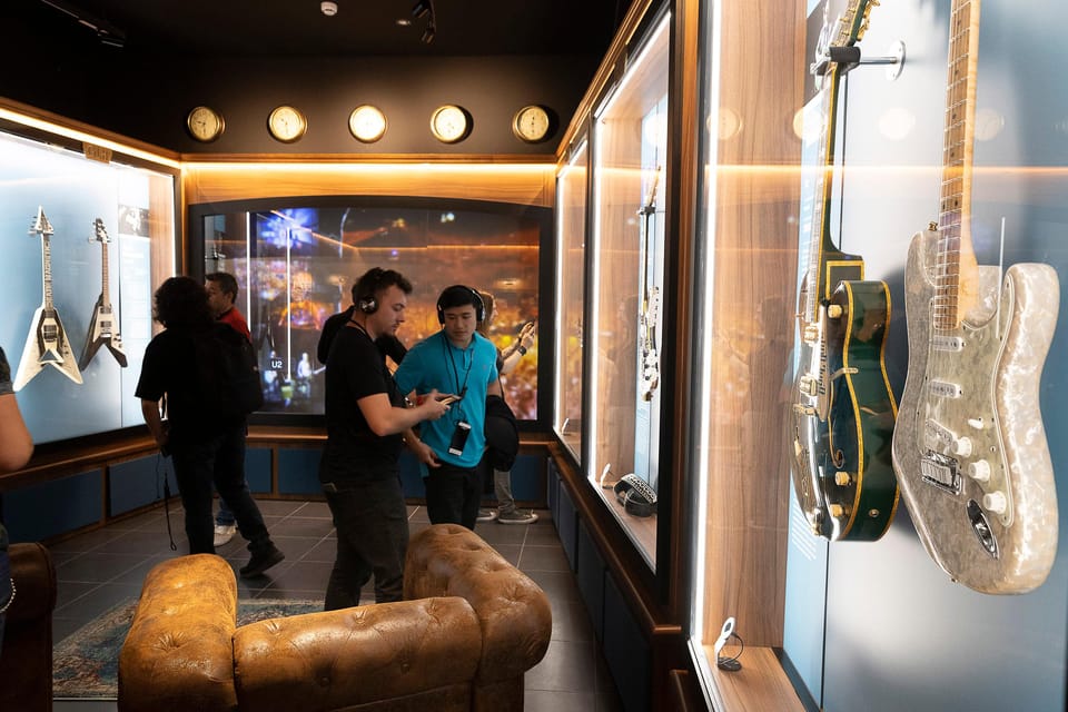 Barcelona: Rock Museum- Guitar Legends Hall - Key things to know before you go