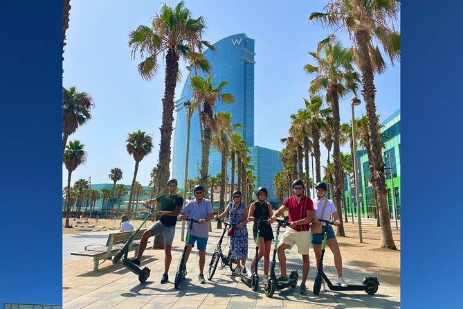 Barcelona Sagrada familia Electric Scooter or E-Bike Tour - La Pedrera (Casa Milà) and Casa Batlló: quick hits of famous houses