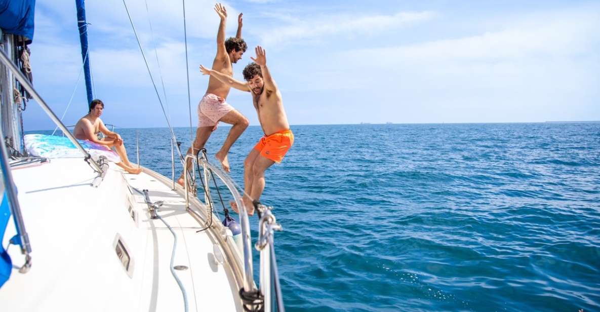 Barcelona: Sailboat Tour with Swimming, Snacks and Drinks - Where You Meet Sailing Tours Barcelona and How It Starts