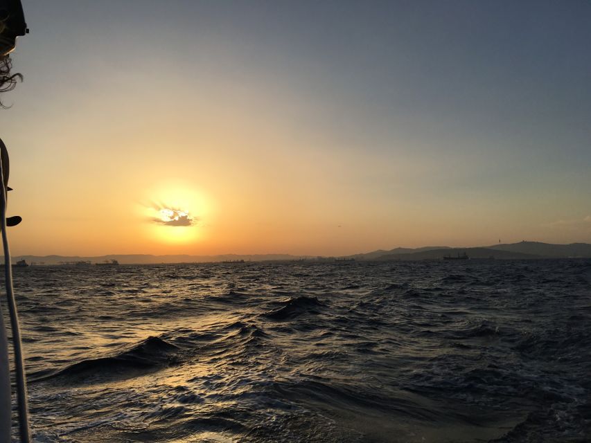 Barcelona: sailing experience, excursions lasting 2h - Olympic Port stop: an aperitif moment plus a swim chance