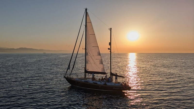 Barcelona: Sailing on a Classic Ketch Boat with tapas & cava - Day vs. night: which one fits your travel style?