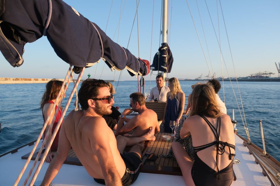 Barcelona: Sailing on a Classic Ketch Boat with tapas & cava - Tapas & cava: the optional upgrade that makes the sail feel like a treat