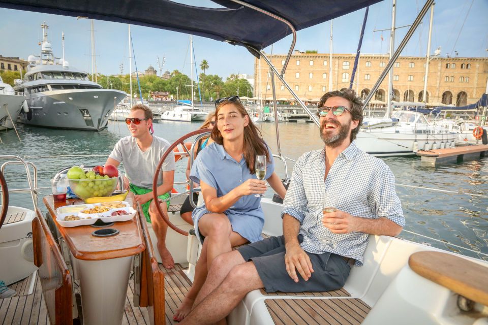 Barcelona: Sailing Tour with Spanish Tapas and Drinks - Key things to know before you book