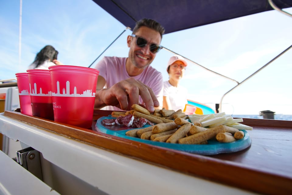 Barcelona: Sailing Tour with Spanish Tapas and Drinks - Tapas on deck: simple flavors that actually work at sea