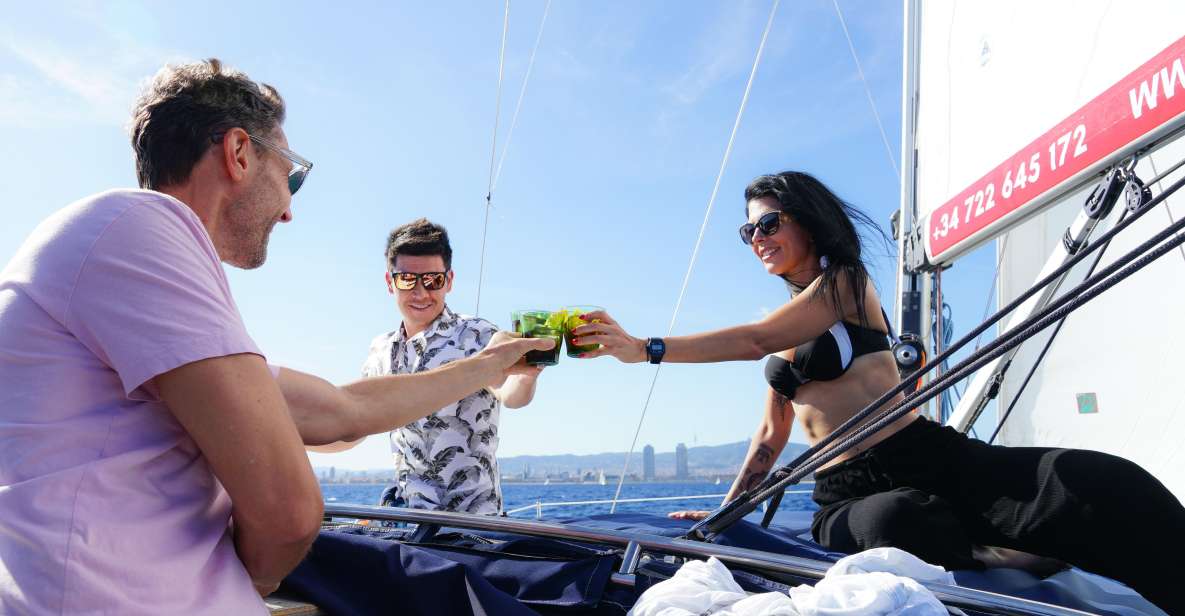 Barcelona: Sailing Tour with Vermouth and Drinks - Port Olímpic: getting aboard without turning it into a scavenger hunt