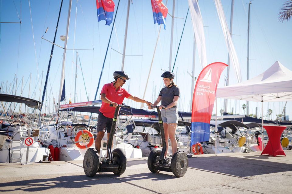 Barcelona: Segway Tour & Sailing Experience - Key things to know before you go