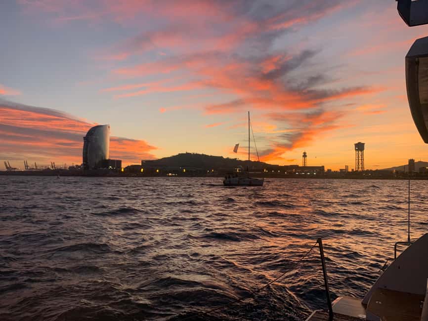 Barcelona: Shared cruise on luxury catamaran Drinks + Snacks - Is It Worth $63? Value for an Icon-Sightseeing Water Pass