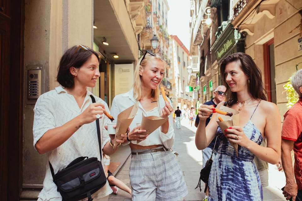 Barcelona: Small Group Gothic, Tapas & Churros Tour! - Barcelona Cathedral and Plaça Sant Felip Neri: architecture you can actually read