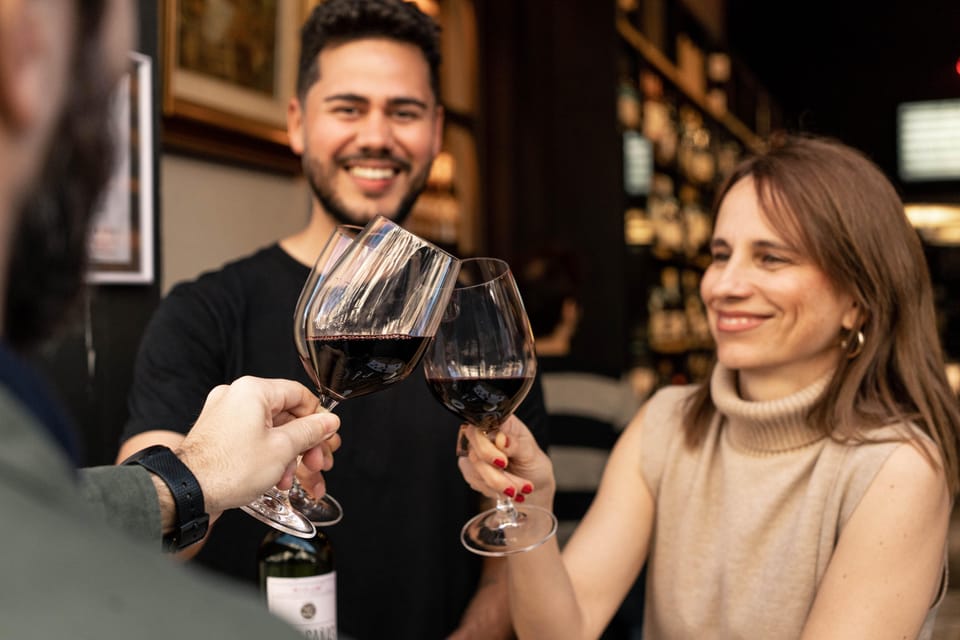 Barcelona: Sommelier-Led Food & Wine Tasting Tour - Stop 1 (45 Minutes): First Wine + Tapas in a Local Restaurant