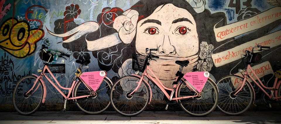 Barcelona | Street Art Bike tour - How the ride works: e-bike assist, photo stops, and short stretches
