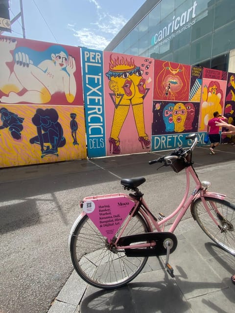 Barcelona | Street Art Bike tour - Weatherproof plan: ponchos, water, and photo timing