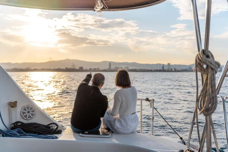 Barcelona: Sunset Catamaran Cruise with Wine and Tapa - Key things to know before you sail