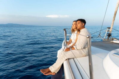 Barcelona: Sunset Catamaran Cruise with Wine and Tapa - The catamaran setup: comfort plus real freedom to roam