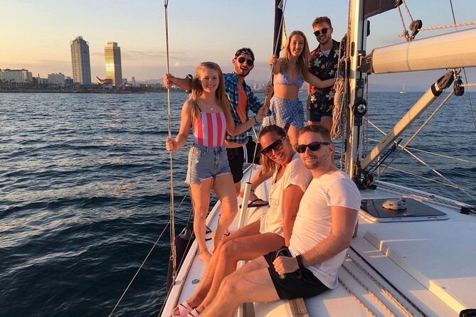 Barcelona Sunset Cruise with Open Bar of Cava and Snacks - The Route: Port to Beach to Montjuïc in One Continuous Look