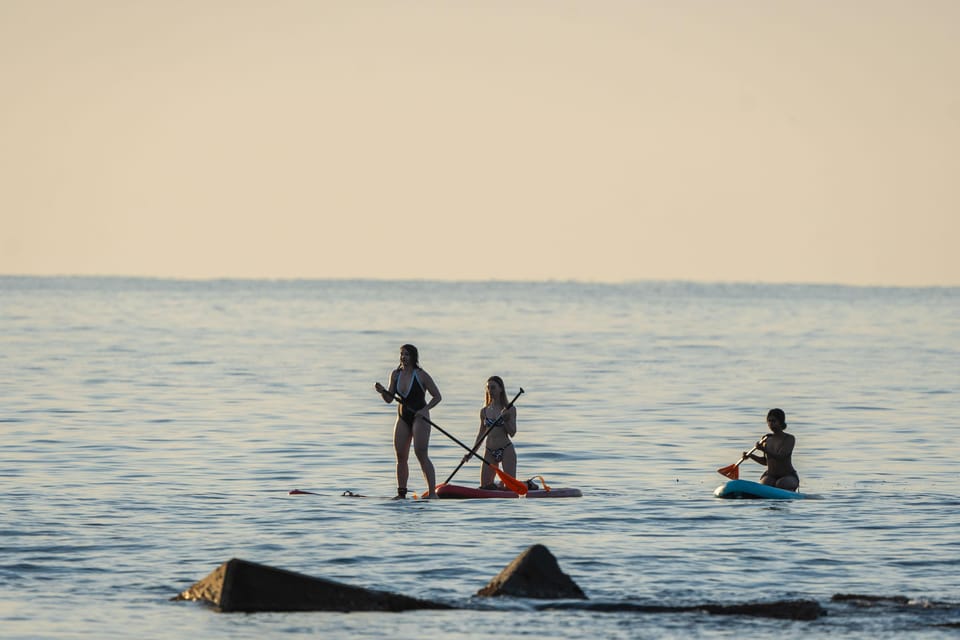 Barcelona: Sunset Paddleboarding Experience with 1 Beer - Why This $35 Sunset Paddleboard Works in Barcelona