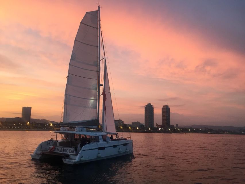 Barcelona: Sunset Sailing Tour with Open Bar & Snacks - Boarding at Moll de la Marina: The Port Setup That Helps You Start Smoothly