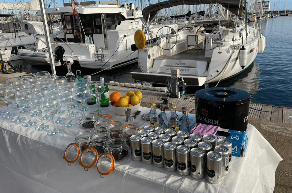 Barcelona Sunset Sailing with Gin Tonic Workshop Option - Trading Crowds for Coastline Views at Port Olímpic