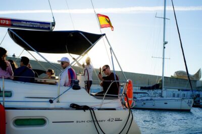 Barcelona: Sunset Sailing with Live Guitar Music and Tapas - Tapas on the water: what 3 small plates really means